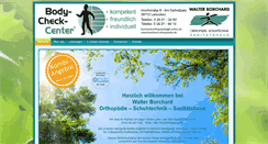 Desktop Screenshot of borchard-orthopaedie.de